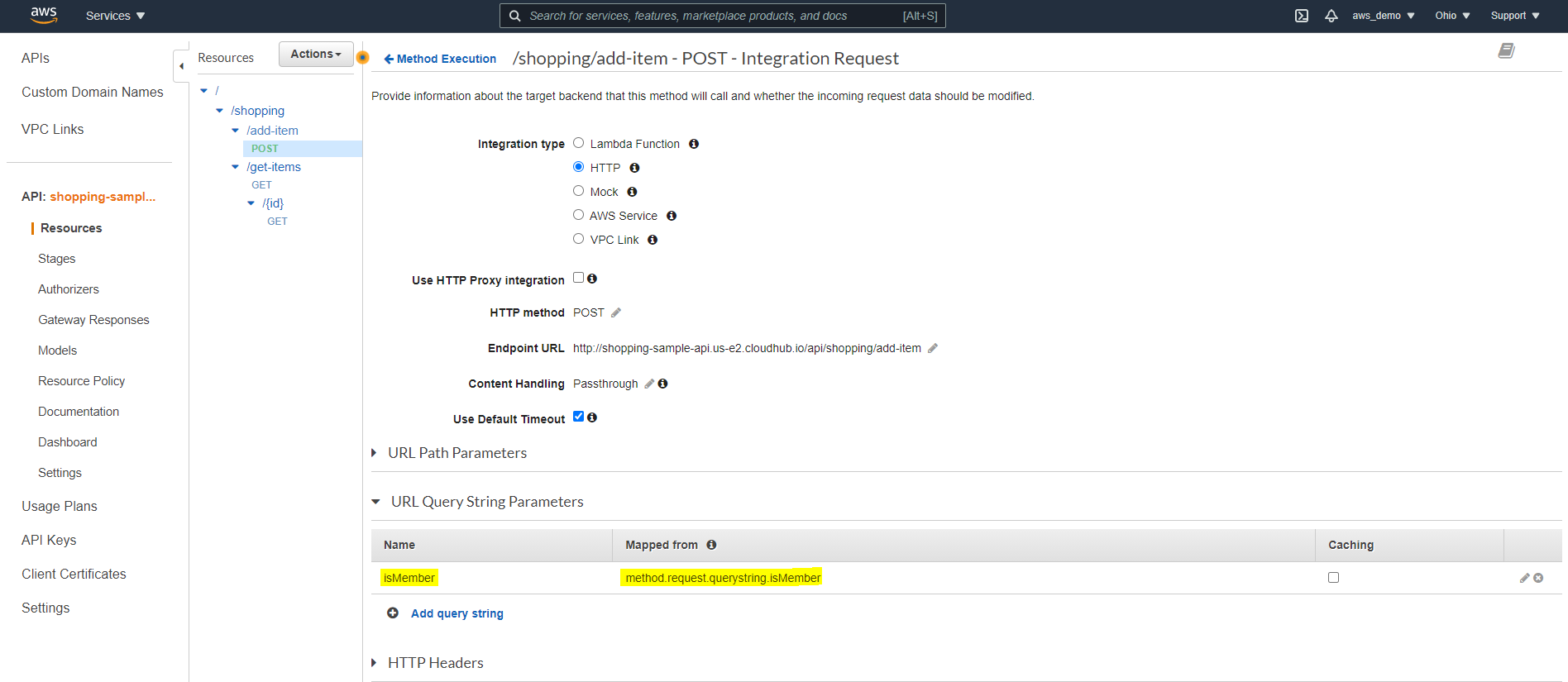 AWS API Gateway and MuleSoft Integration + Walkthrough