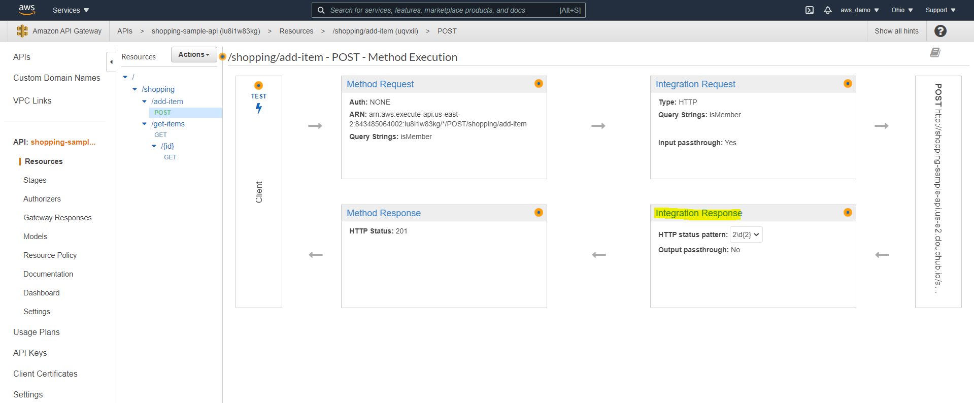 AWS API Gateway and MuleSoft Integration + Walkthrough